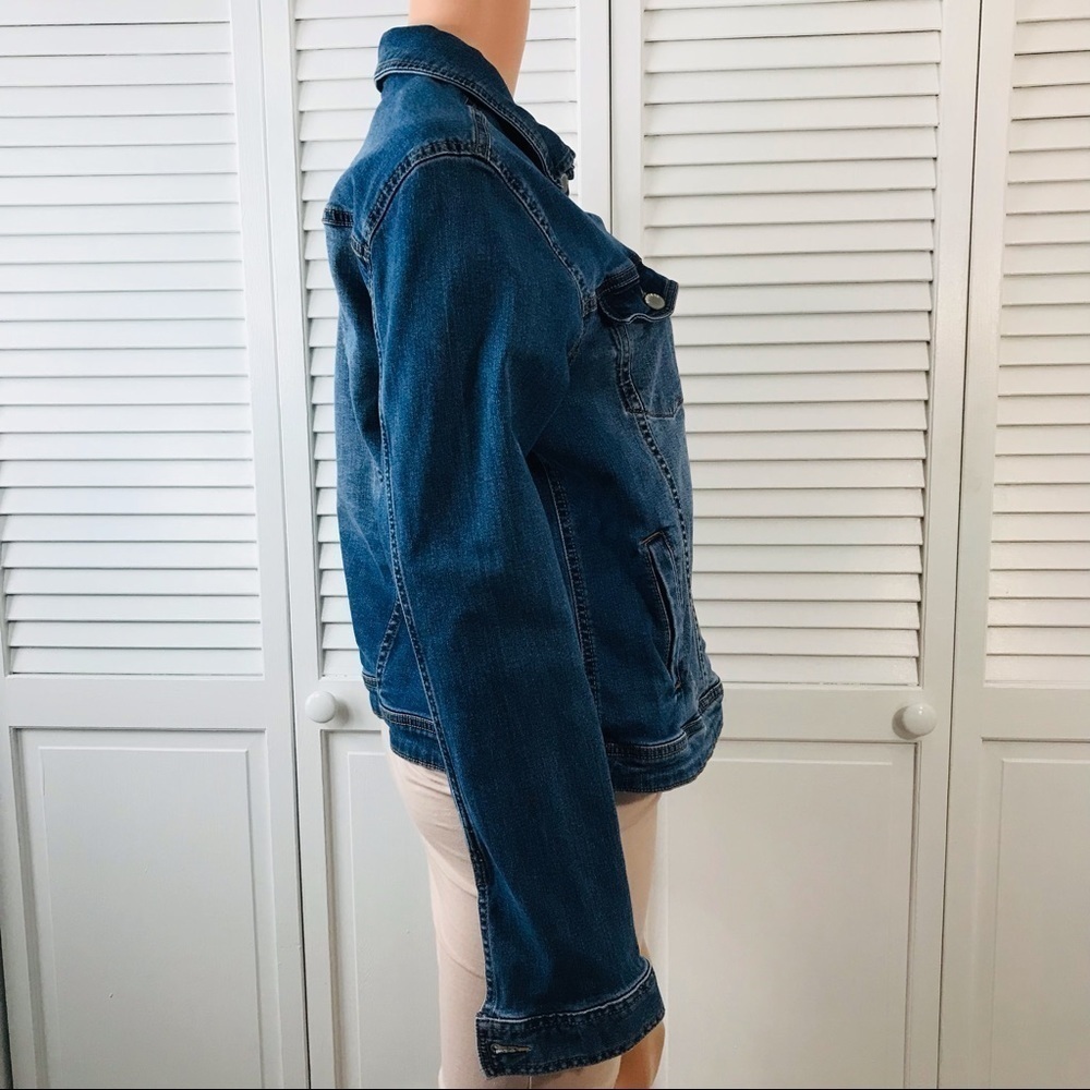 2/$50 ROUTE 66 Denim Jacket Size Extra Large - Picture 3 of 9